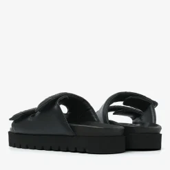 zwarte via vai slippers rae lidia