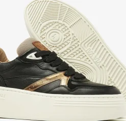 zwarte via vai sneakers isa brooklyn