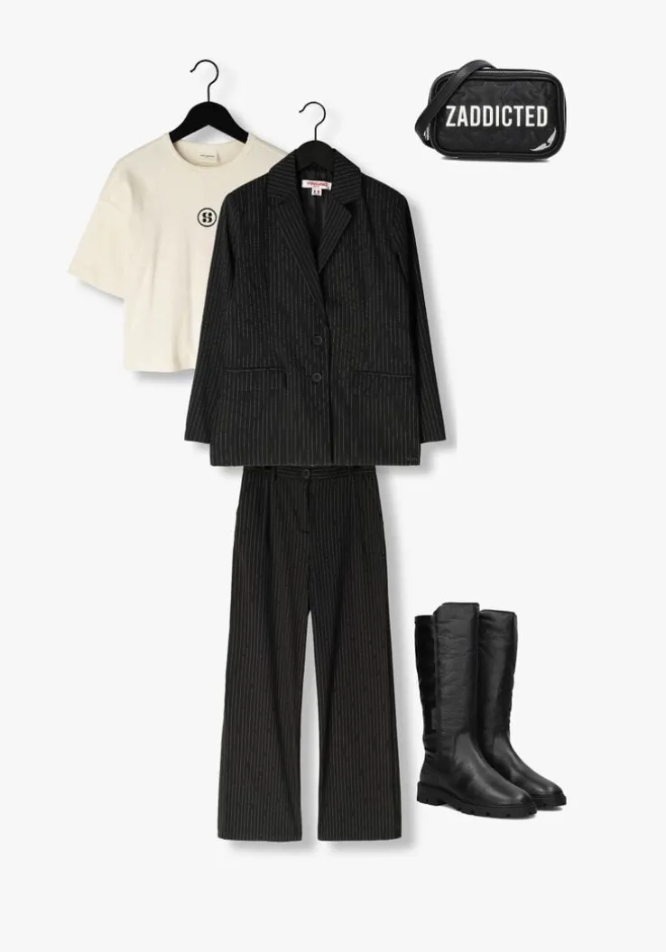 zwarte vingino blazer tristy