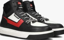 zwarte vingino hoge sneakers duncan mid