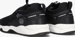 zwarte vingino lage sneakers scott