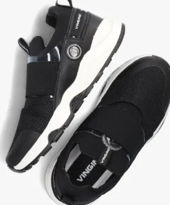 zwarte vingino lage sneakers scott