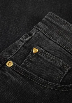 zwarte vingino straight leg jeans catie