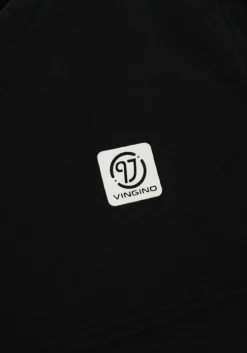 zwarte vingino trui crewneck-basic-logo