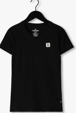 zwarte vingino t-shirt b-basic-tee-vnss