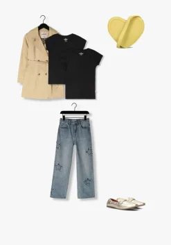 zwarte vingino t-shirt girls t-shirt (2-pack)