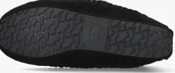 zwarte warmbat pantoffels barrine