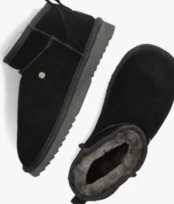 zwarte warmbat vachtlaarzen durack