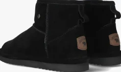 zwarte warmbat vachtlaarzen wallaby