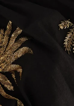 zwarte wild mini jurk clovis