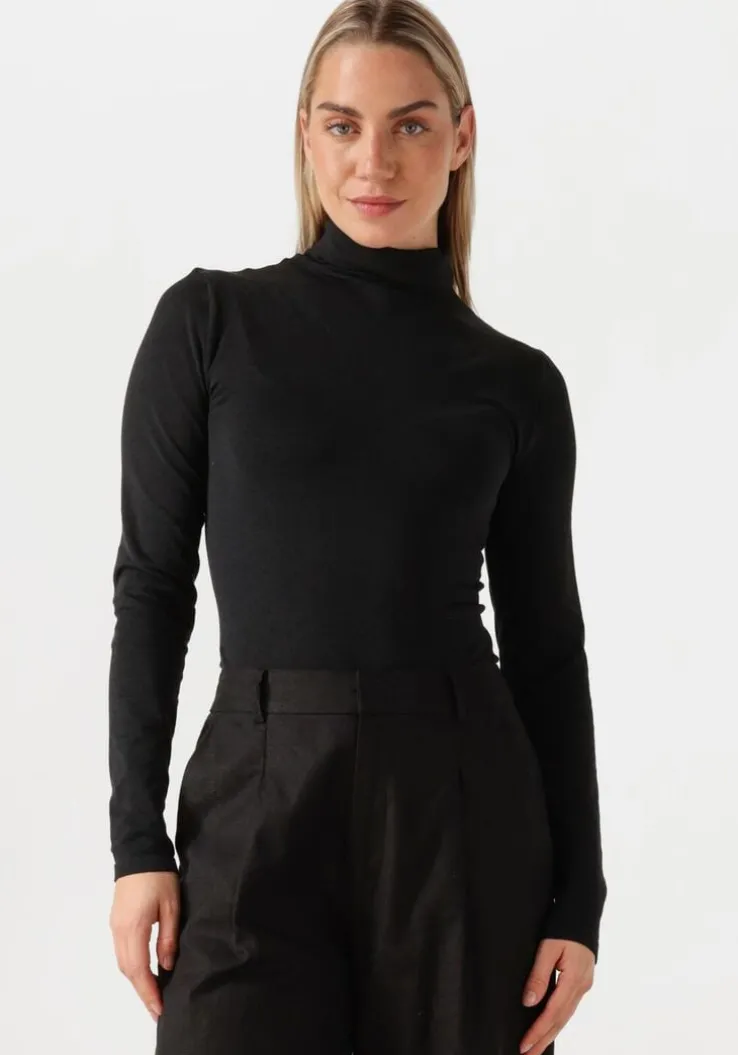 zwarte wolford top colorado string body