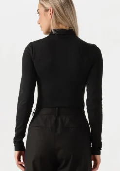 zwarte wolford top colorado string body