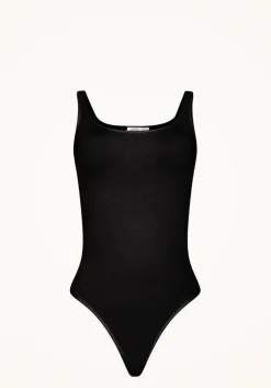 zwarte wolford top jamaika sting body