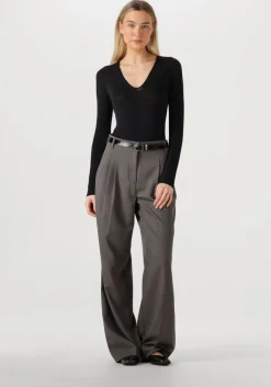 zwarte wolford top the v neck body