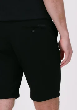 zwarte woodbird korte broek steffen twill short