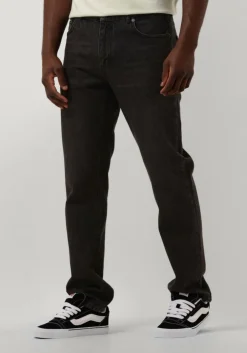 zwarte woodbird straight leg jeans doc grow jeans