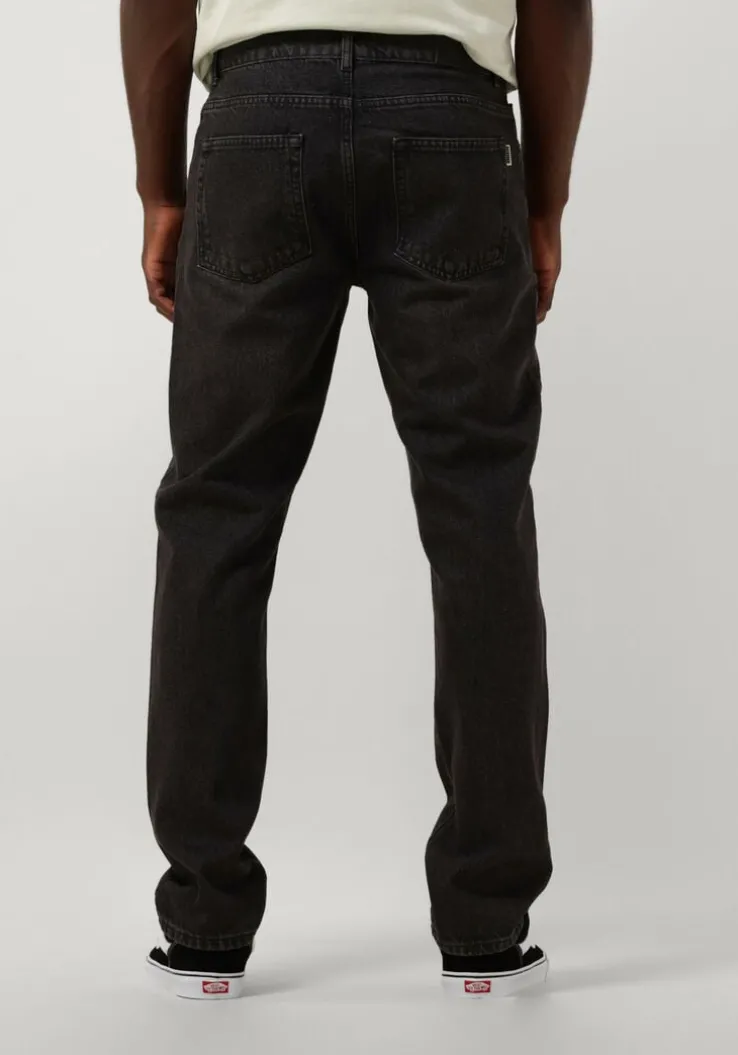 zwarte woodbird straight leg jeans doc grow jeans