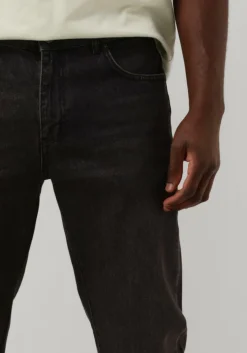 zwarte woodbird straight leg jeans doc grow jeans