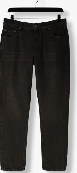 zwarte woodbird straight leg jeans doc grow jeans
