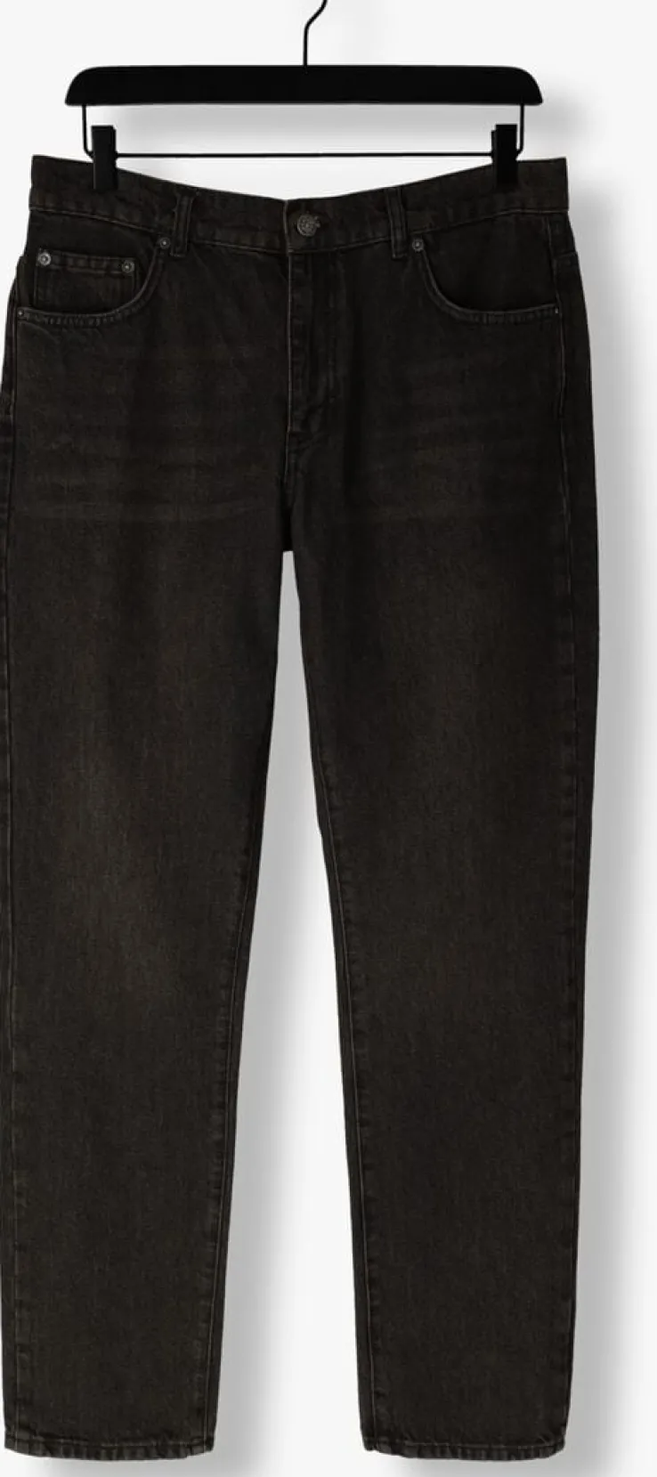 zwarte woodbird straight leg jeans doc grow jeans