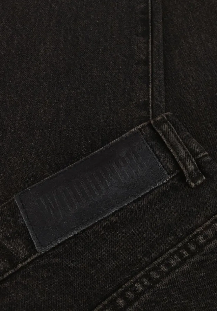 zwarte woodbird straight leg jeans doc grow jeans