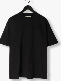 zwarte woodbird t-shirt wbbaine base tee