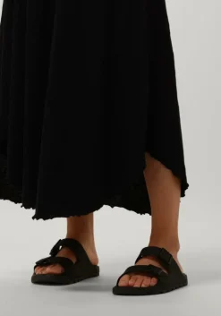 zwarte woolrich slippers sandalo donna