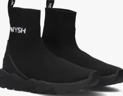 zwarte wysh hoge sneakers jaime