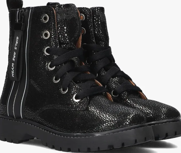 zwarte wysh veterboots margot