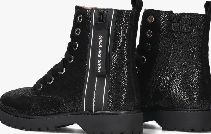 zwarte wysh veterboots margot