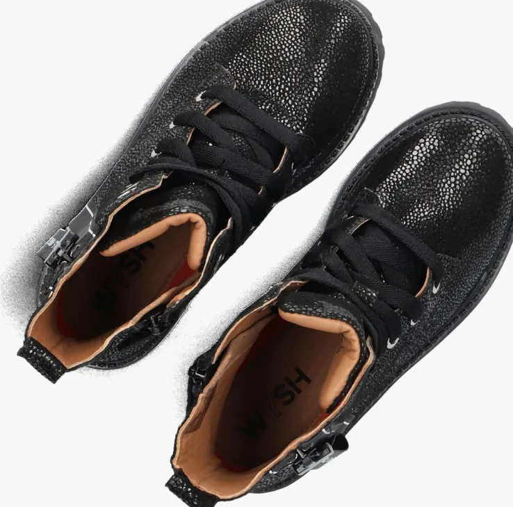 zwarte wysh veterboots margot