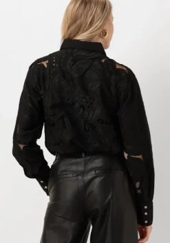 zwarte y.a.s. blouses yaspi ls shirt