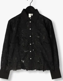 zwarte y.a.s. blouses yaspi ls shirt