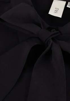 zwarte y.a.s. blouses yaspil ls bow shirt