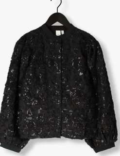 zwarte y.a.s. blouses yasrosy ls shirt