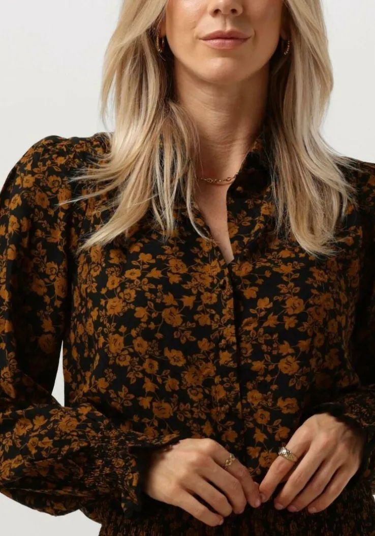 zwarte y.a.s. blouses yastilera ls shirt s.