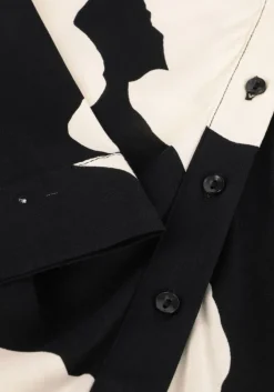 zwarte y.a.s. maxi jurk yassavanna long shirt dress s.