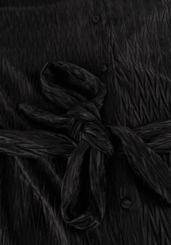 zwarte y.a.s. midi jurk yasomira ls midi dress