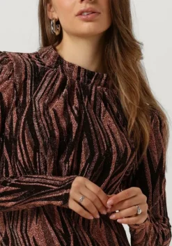 zwarte y.a.s. midi jurk yasyen ls midi dress