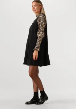 zwarte y.a.s. mini jurk yasmalea sl dress s.