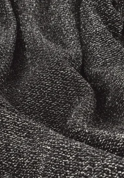 zwarte y.a.s. mini jurk yastikka ls glitter dress