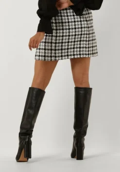 zwarte y.a.s. minirok yassif hw short skirt