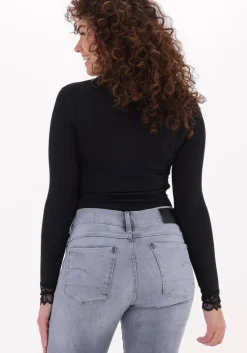 zwarte y.a.s. top yasblace highneck top