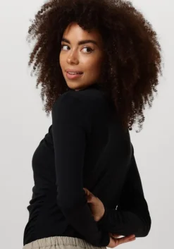 zwarte y.a.s. top yasemmi ls jersey top