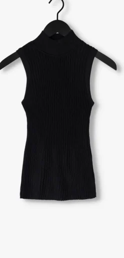 zwarte y.a.s. top yasfama sl knit top