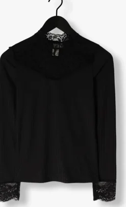 zwarte y.a.s. tops & t-shirts yasblace ls top