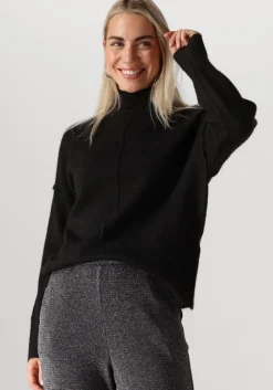 zwarte y.a.s. trui yasbalis ls high neck knit