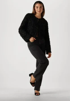 zwarte y.a.s. vest yasflowi ls jacket