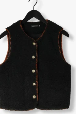 zwarte ydence gilet gilet evelynn