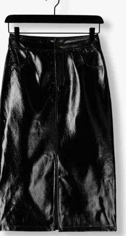 zwarte ydence midirok skirt hazel